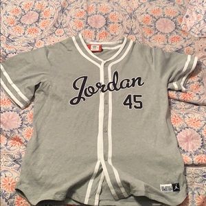 Air Jordan Baseball Jersey. RARE